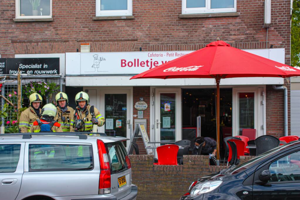 Brand in snackbar Bolletje van Polletje