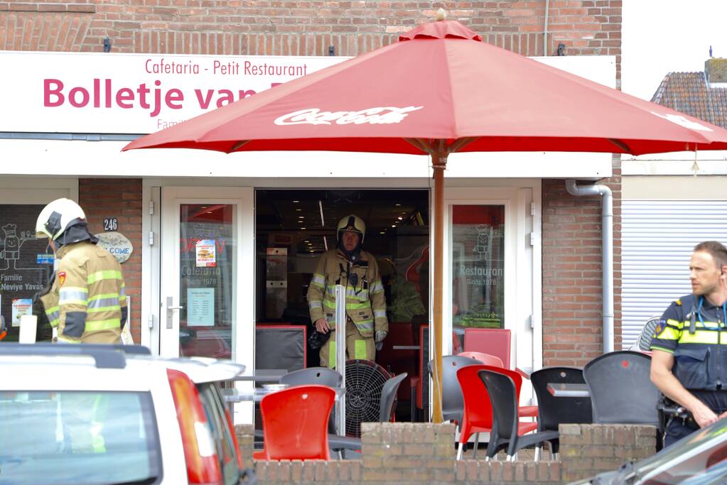 Brand in snackbar Bolletje van Polletje