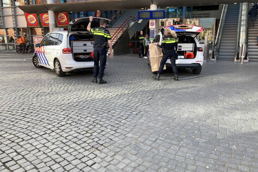 Persoon met mes op zak aangehouden bij station