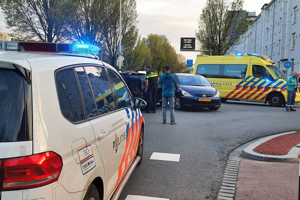 Schade bij ongeval op kruising