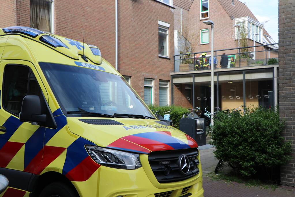 Twee personen gewond door explosie