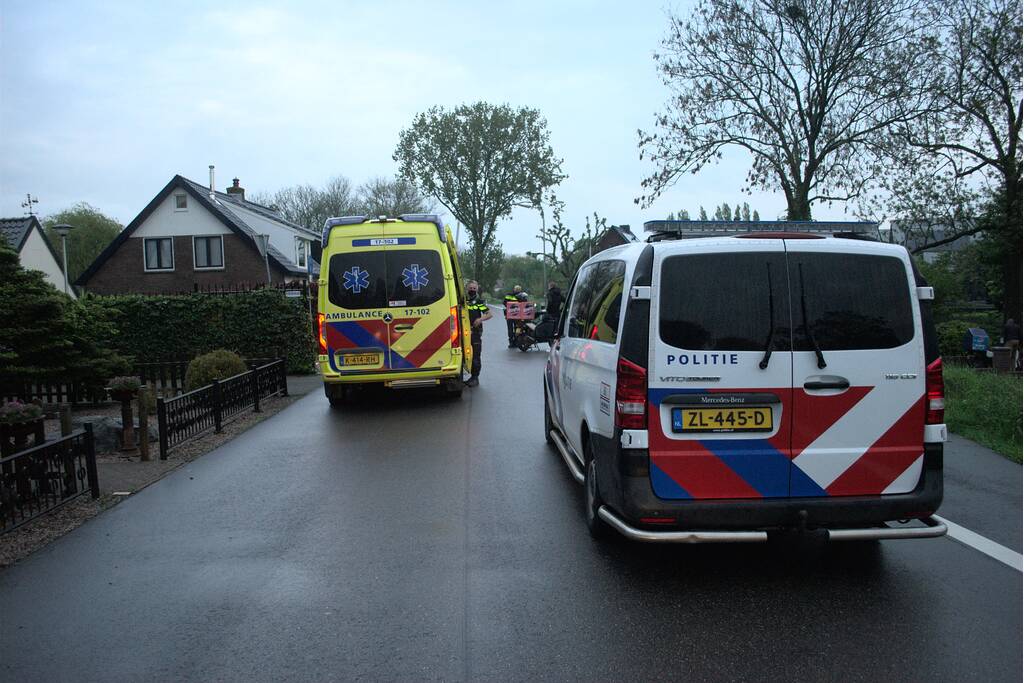 Botsing tussen scooters