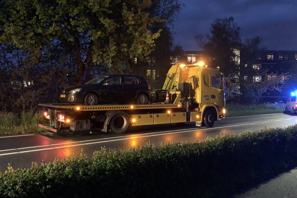 Personenauto total-loss door ongeval