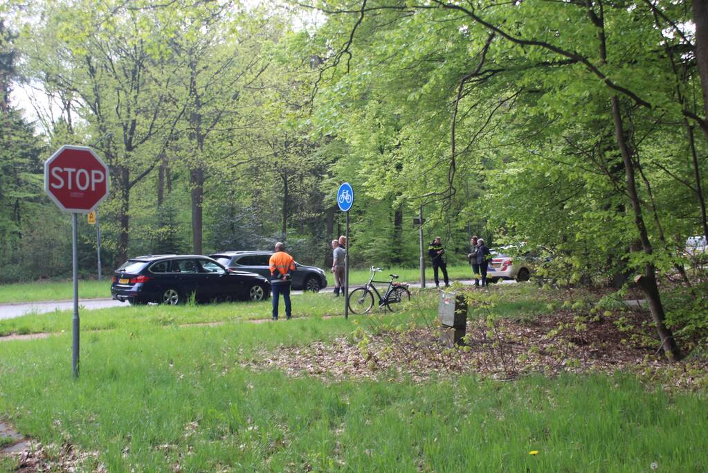 Botsing tussen twee personenauto's