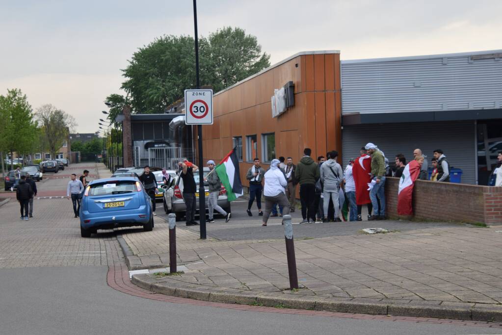 Palestijnse gemeenschap voert actie