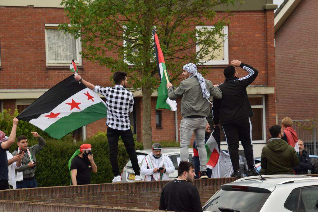 Palestijnse gemeenschap voert actie