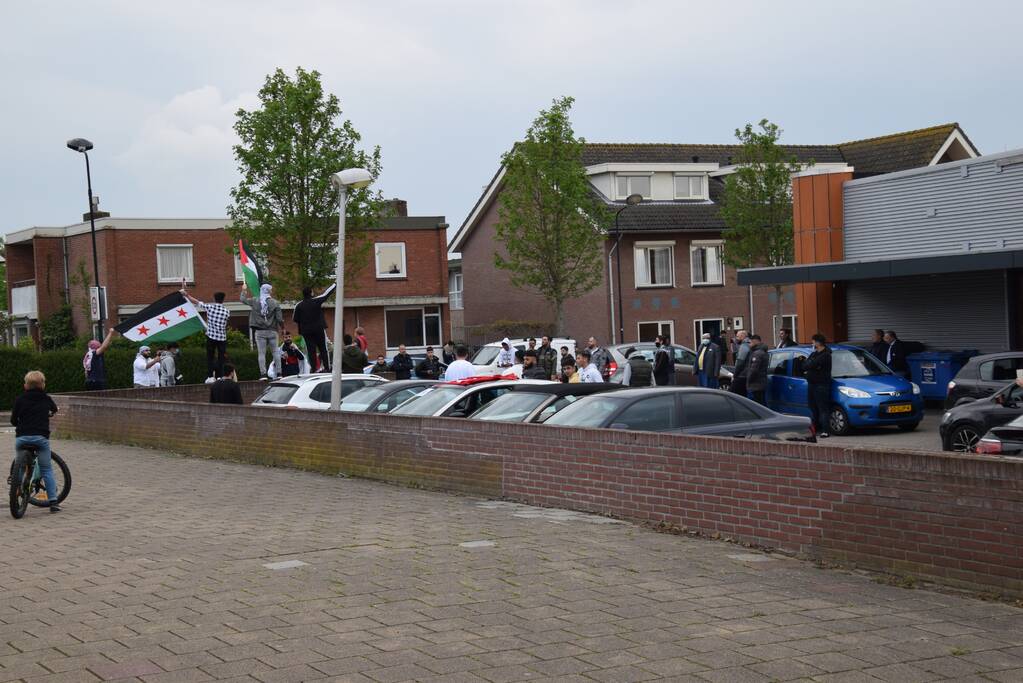Palestijnse gemeenschap voert actie