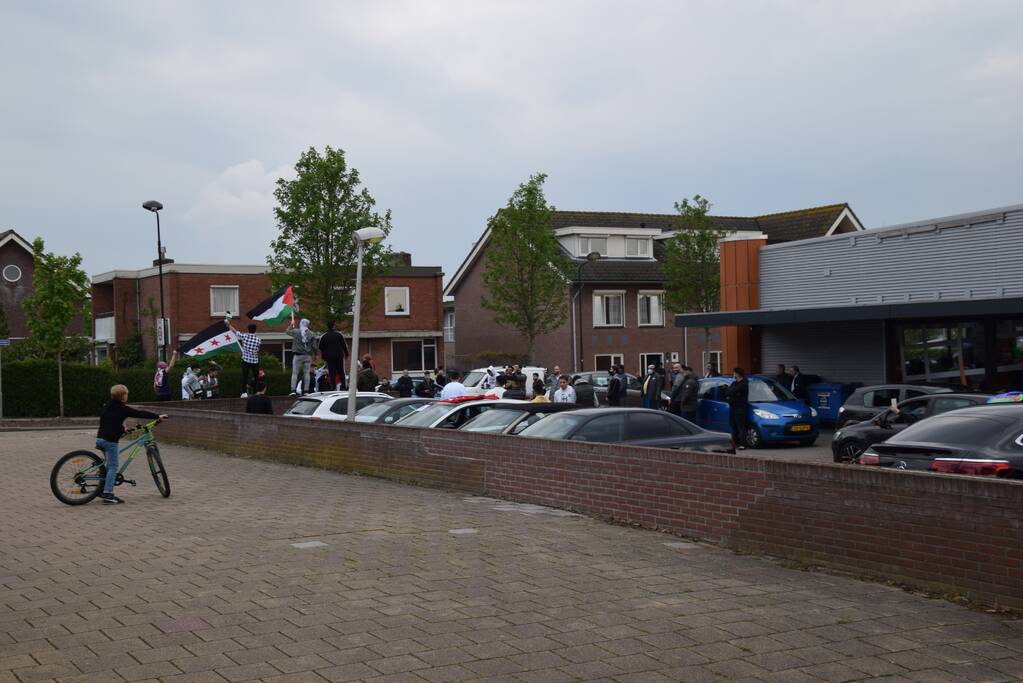 Palestijnse gemeenschap voert actie