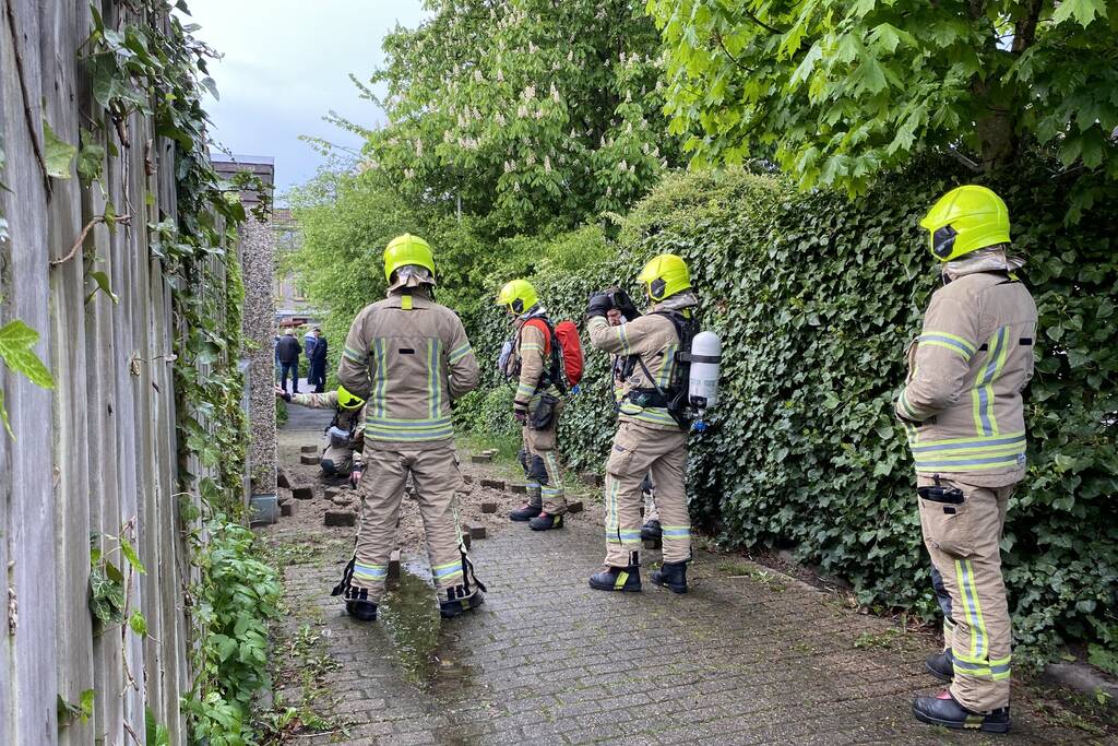 Steekvlam in transformatorhuis zorgt voor explosie