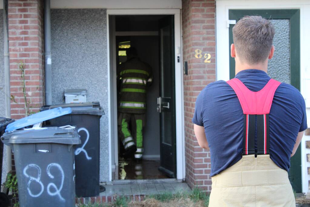 Wietkwekerij aangetroffen na wateroverlast in woning