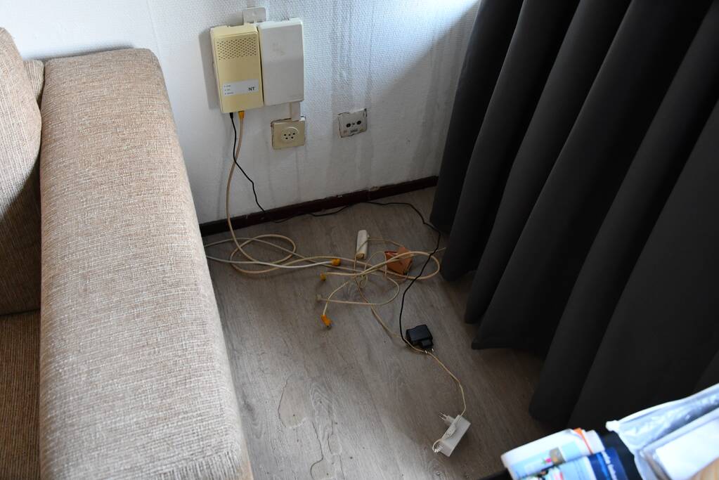 Wietkwekerij aangetroffen na wateroverlast in woning