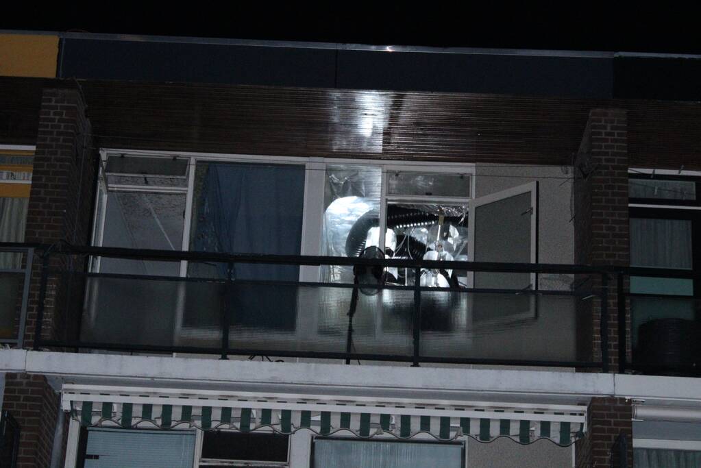 Wietkwekerij aangetroffen na wateroverlast in woning