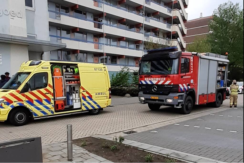 Persoon ernstig gewond bij incident in flat