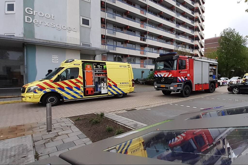 Persoon ernstig gewond bij incident in flat