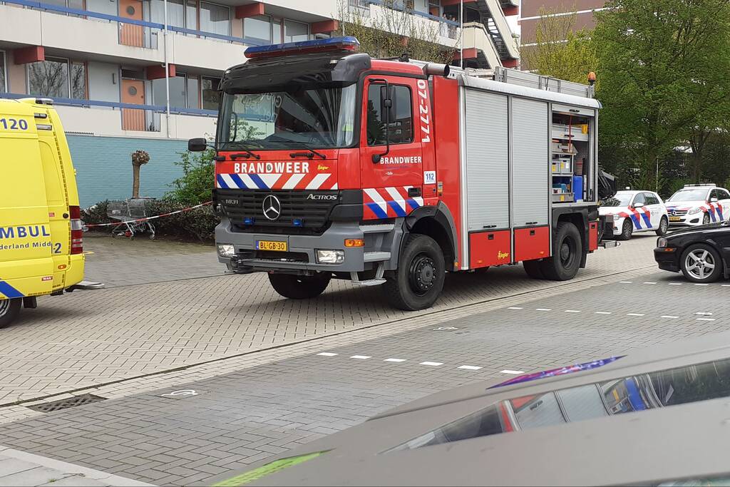 Persoon ernstig gewond bij incident in flat