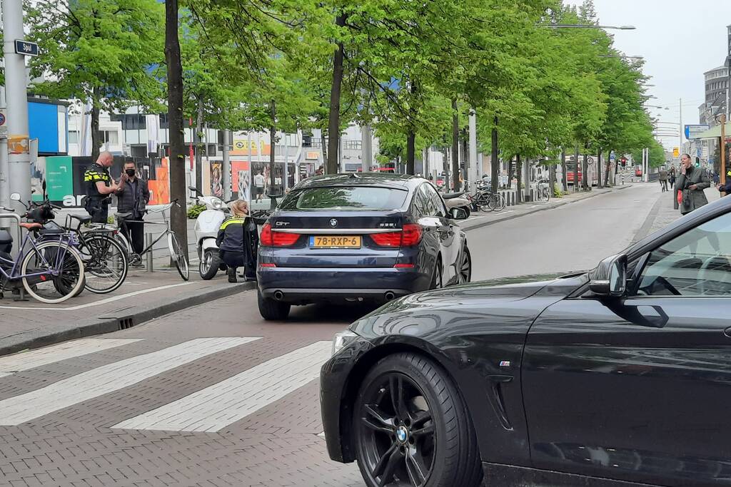 Persoon gewond bij verkeersongeval