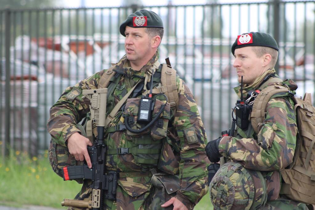 Zeeuwse Nationale Reserve van Defensie houdt oefening