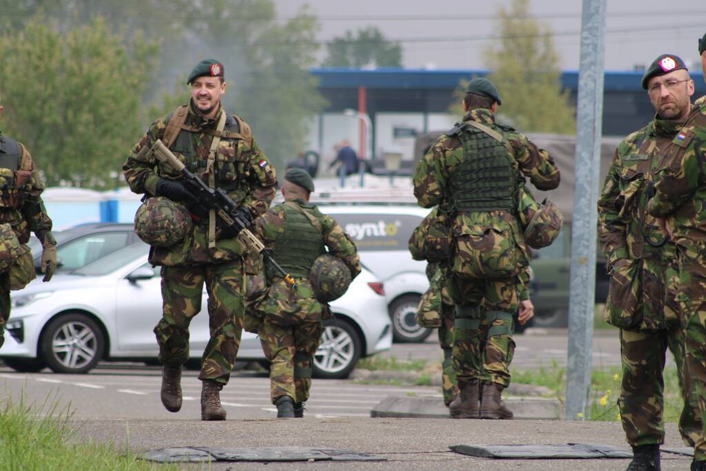 Zeeuwse Nationale Reserve van Defensie houdt oefening