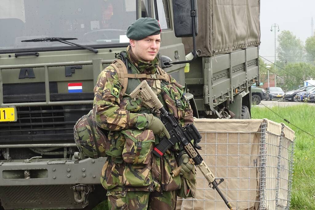 Zeeuwse Nationale Reserve van Defensie houdt oefening