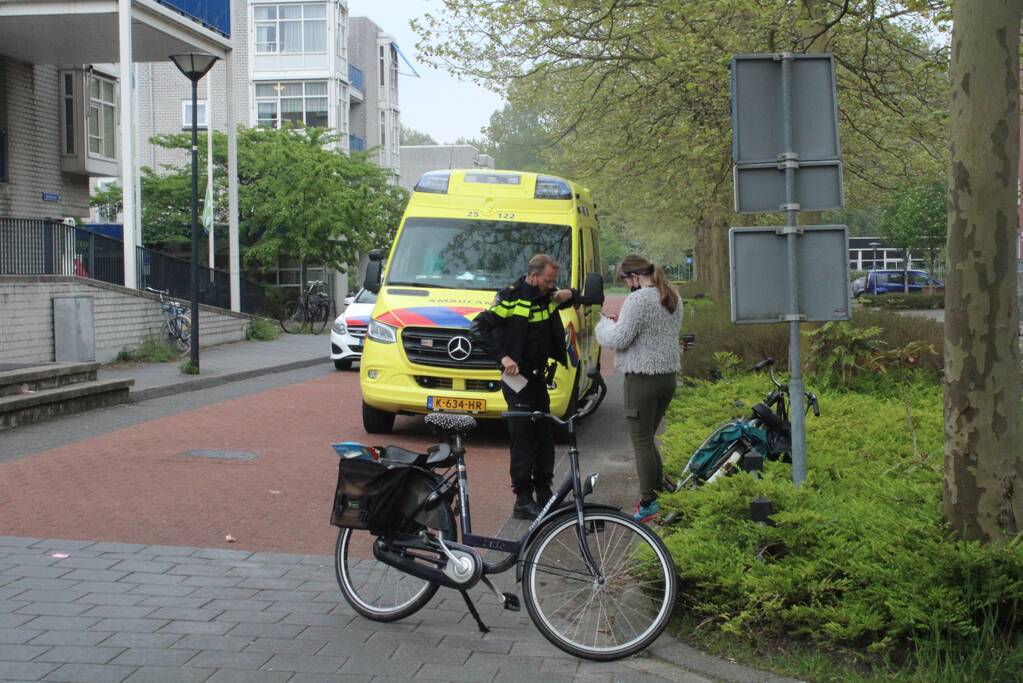 Vrouw gewond bij ongeval