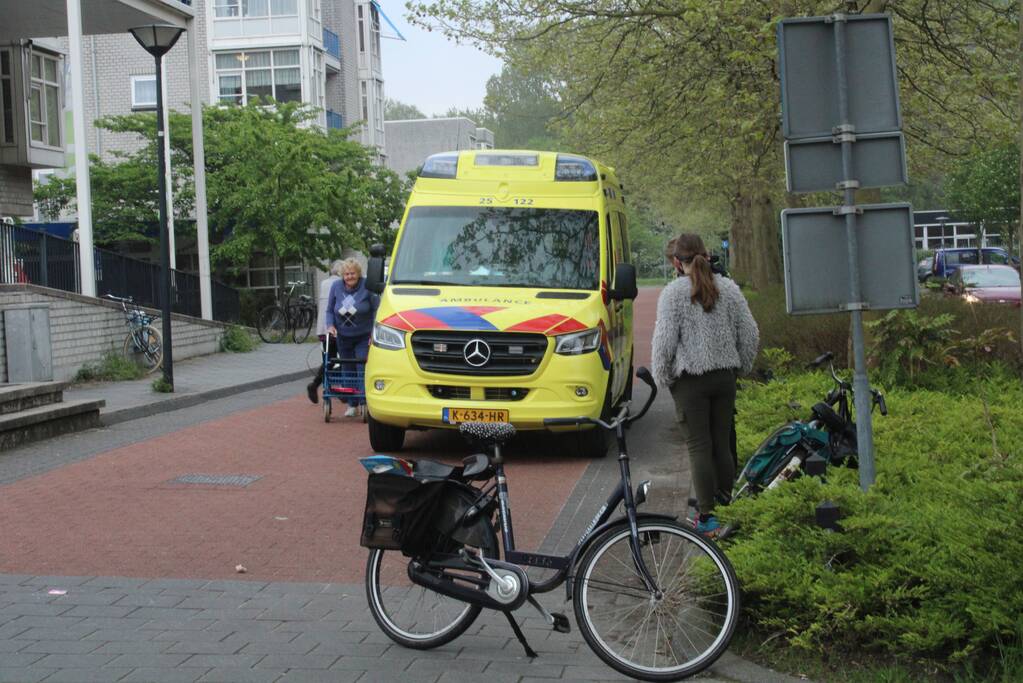 Vrouw gewond bij ongeval