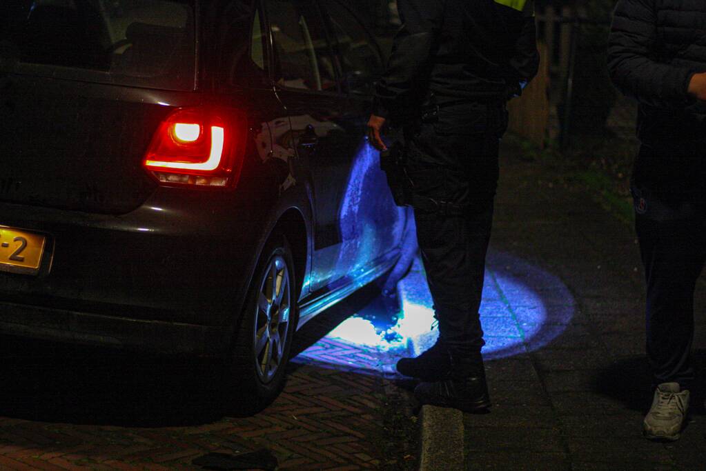 Personenauto gecrashed tijdens achtervolging