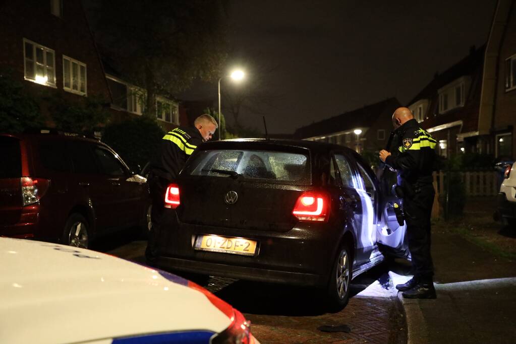 Personenauto gecrashed tijdens achtervolging