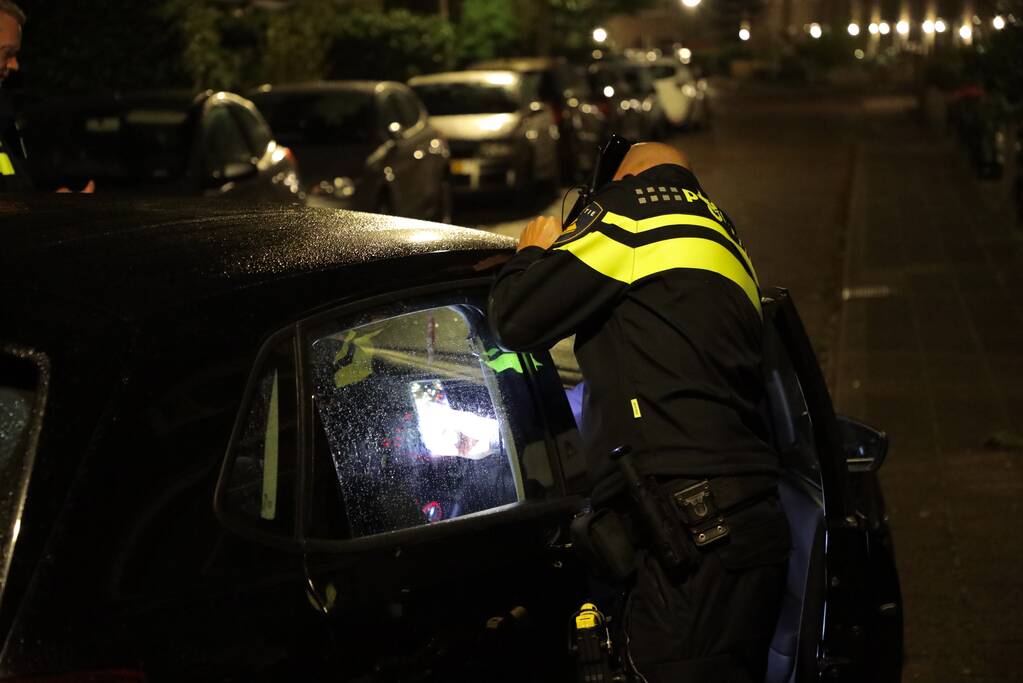 Personenauto gecrashed tijdens achtervolging