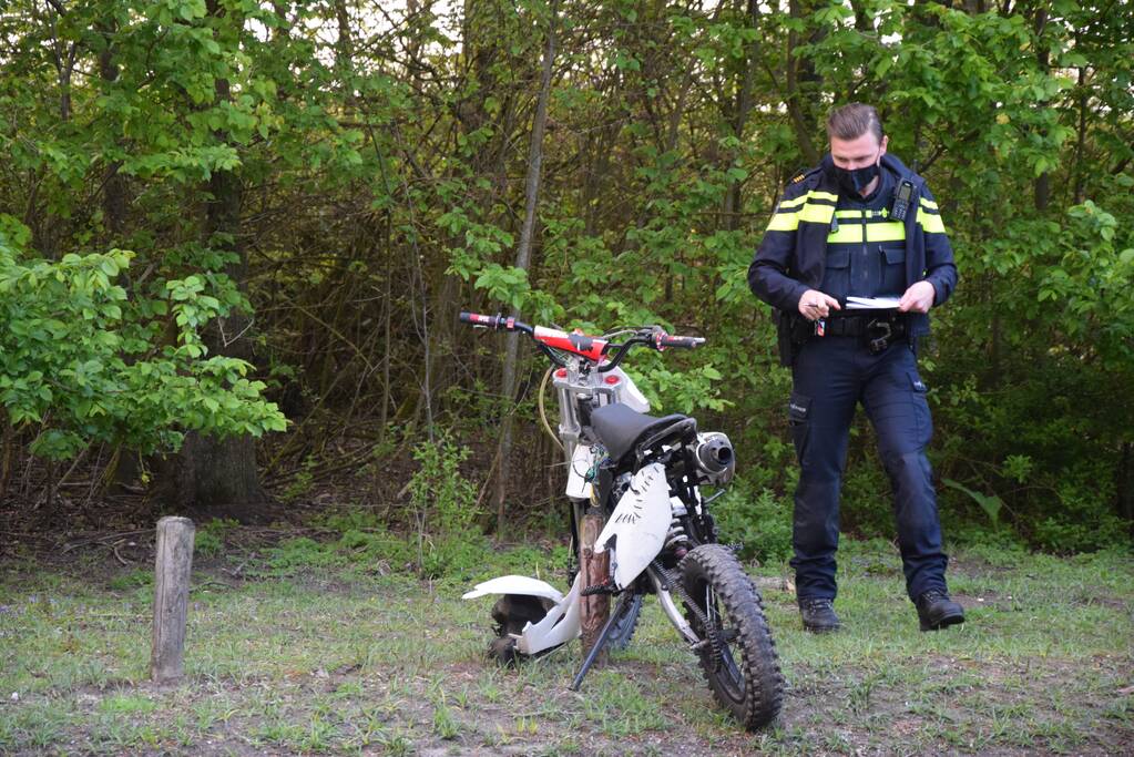 Persoon gewond na val met brommer