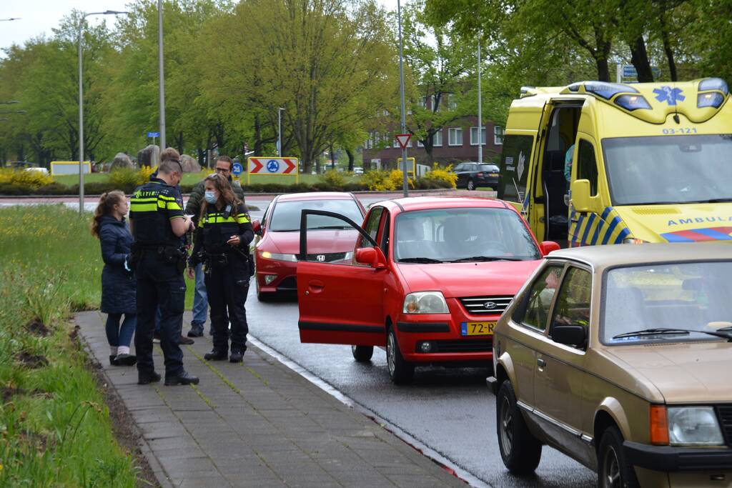 Schade bij kop-staartaanrijding