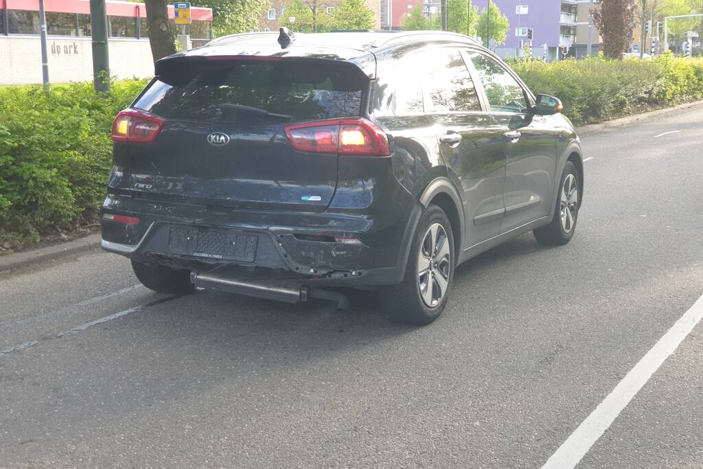 Veel schade bij kop-staartbotsing