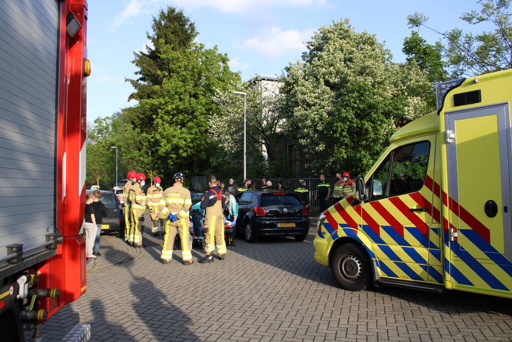 Gewonde bij ongeval tussen twee auto's