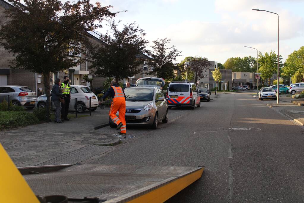 Scooterrijder vlucht na ongeval