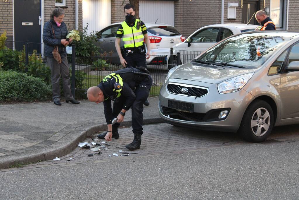 Scooterrijder vlucht na ongeval