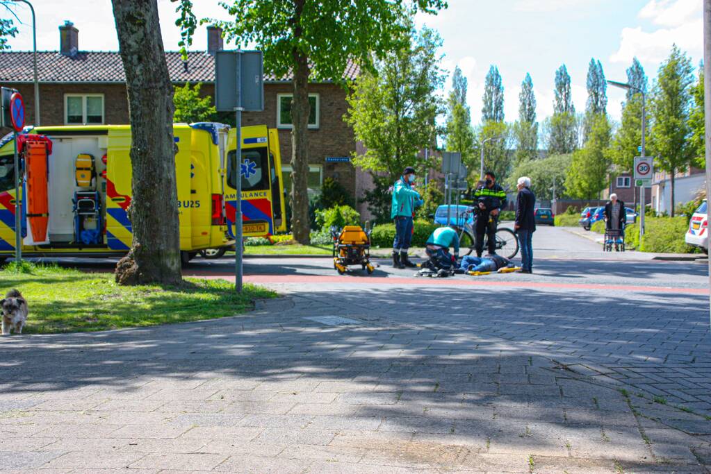 Skater raakt gewond bij eenzijdig ongeval