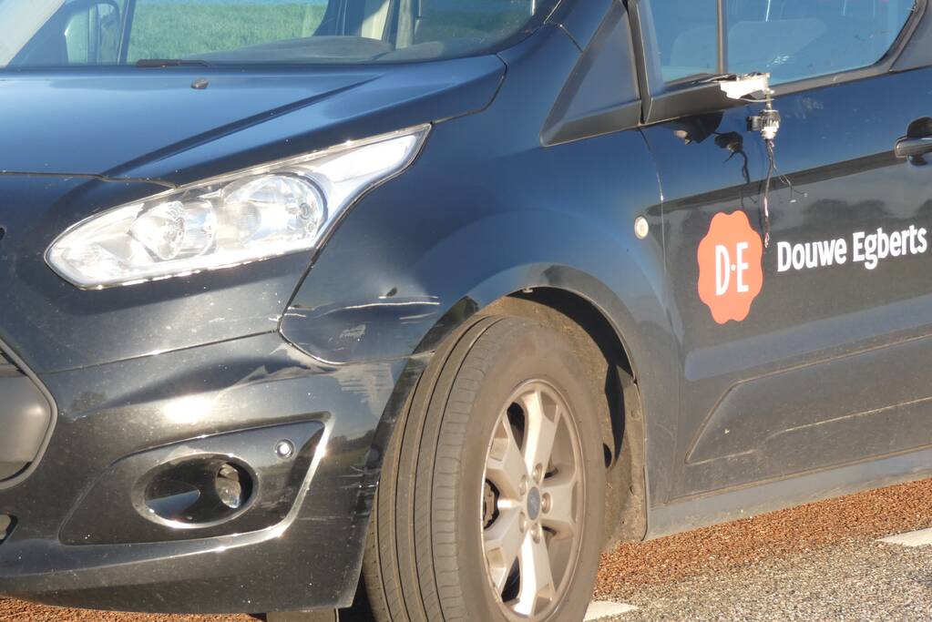 Wielrenner gewond bij aanrijding