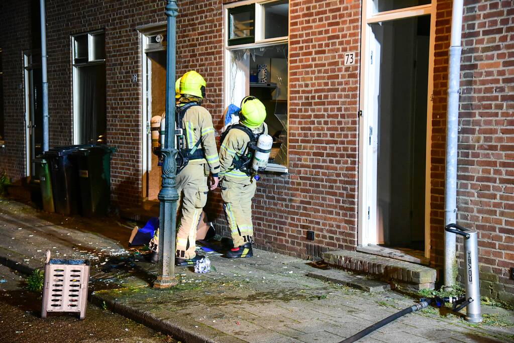Persoon gewond door explosie in woning