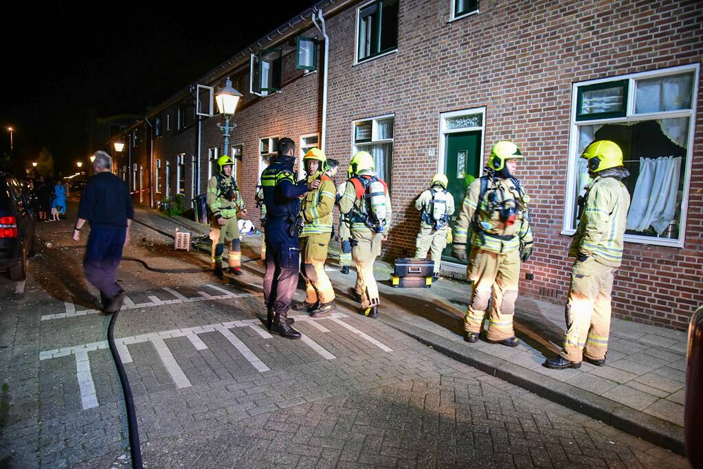 Persoon gewond door explosie in woning