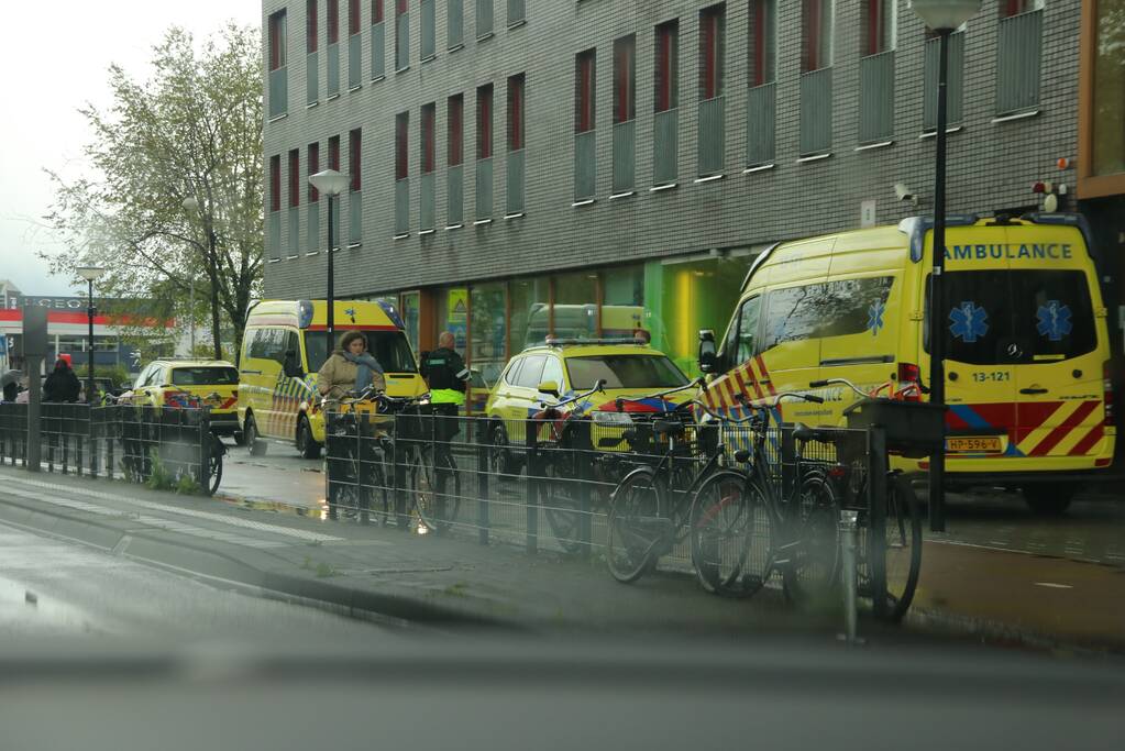 Politie-achtervolging na schietpartij