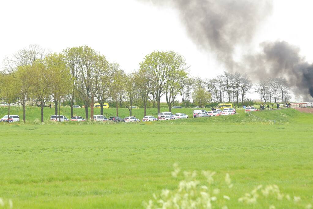 Politie-achtervolging na schietpartij