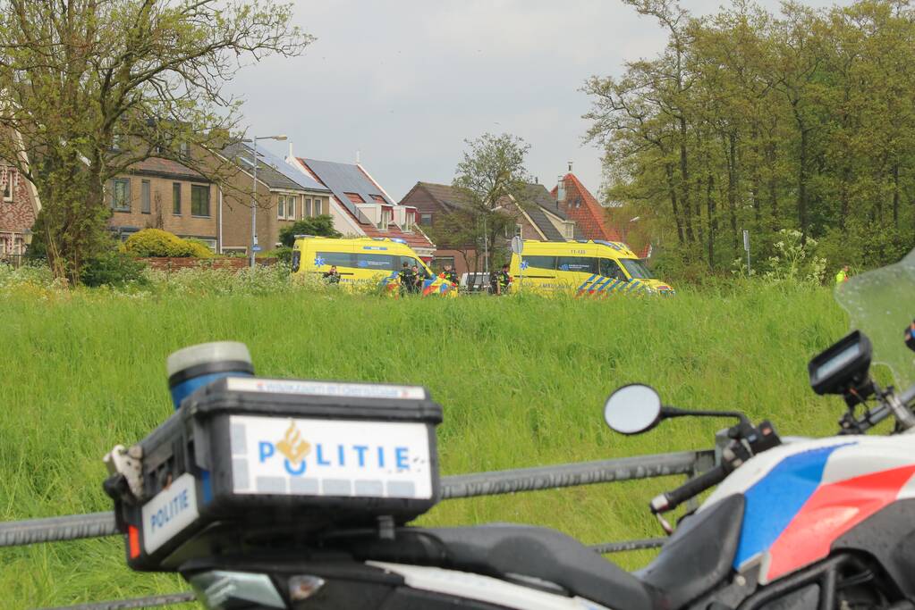 Politie-achtervolging na schietpartij