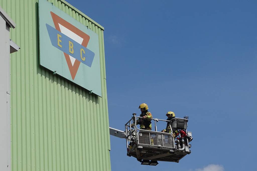 Onderzoek naar brand bij Edese Betoncentrale