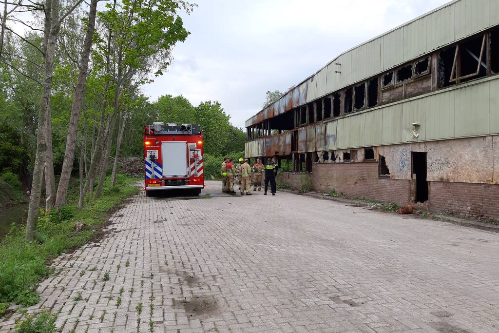 Brandstichting in leegstaande loods