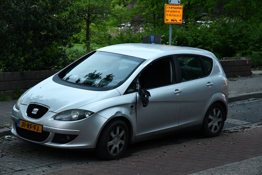 Fietser gewond bij botsing met auto