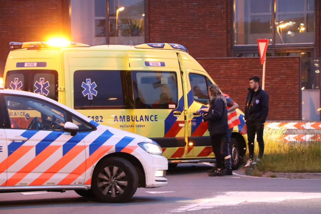 Schade bij ongeval op kruising