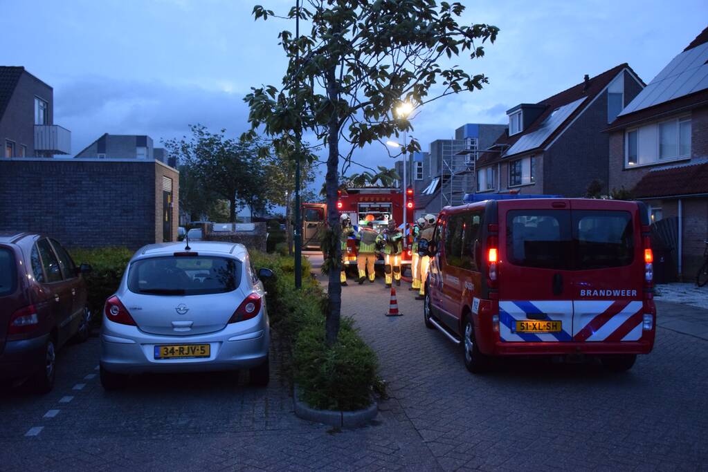 Woning zwaar beschadigd door brand