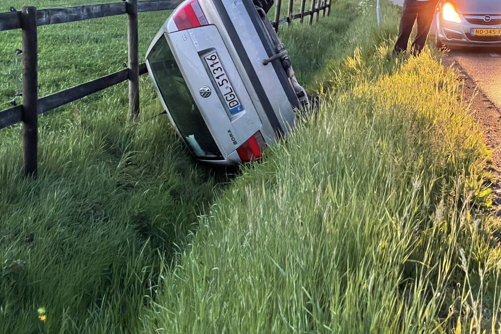 Bestuurder vlucht na ongeval