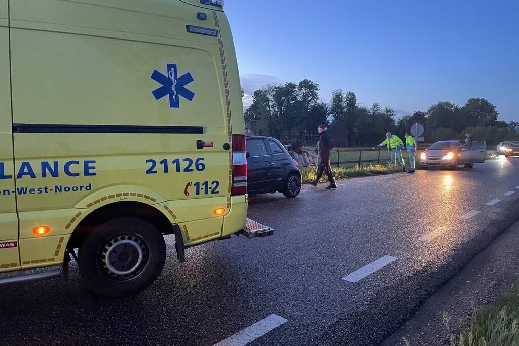 Bestuurder vlucht na ongeval