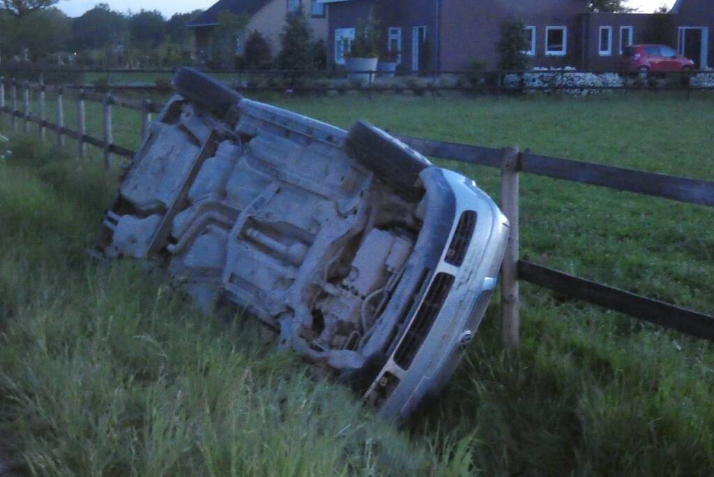 Bestuurder vlucht na ongeval