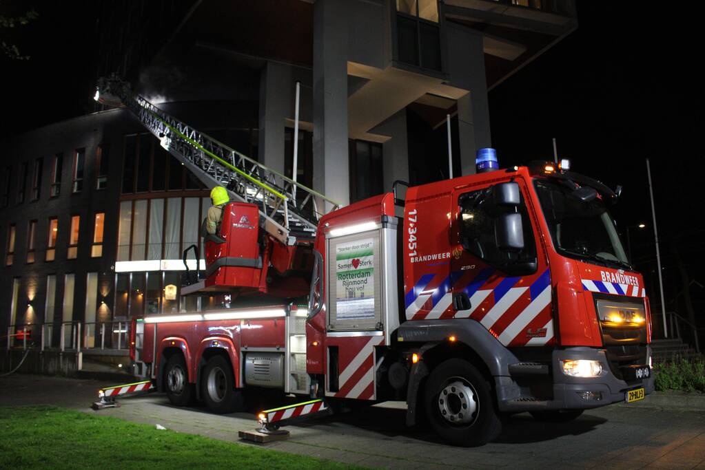 Felle uitslaande brand in Art Hotel